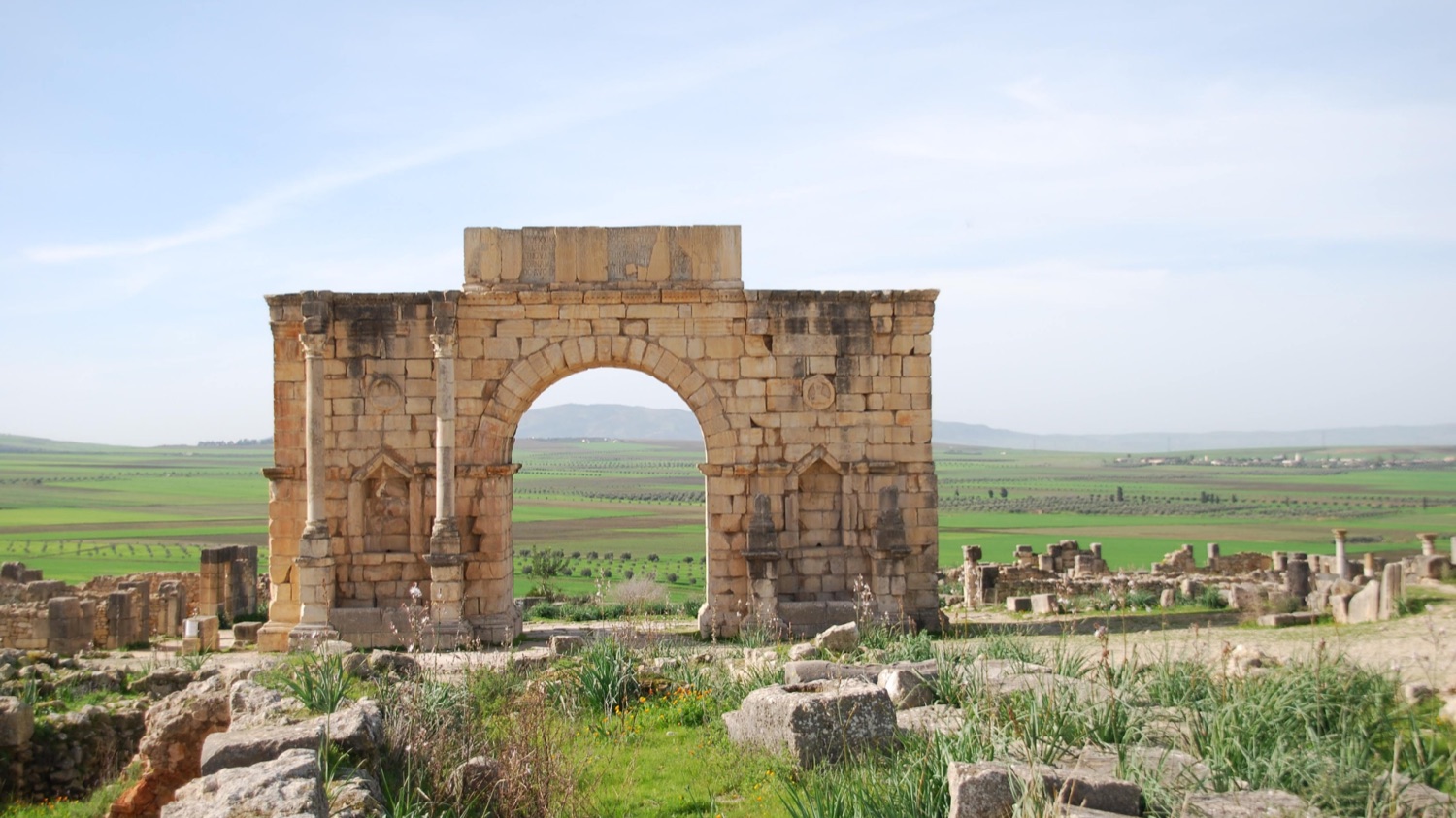 Tagesausflug nach Meknès und Volubilis ab Fès